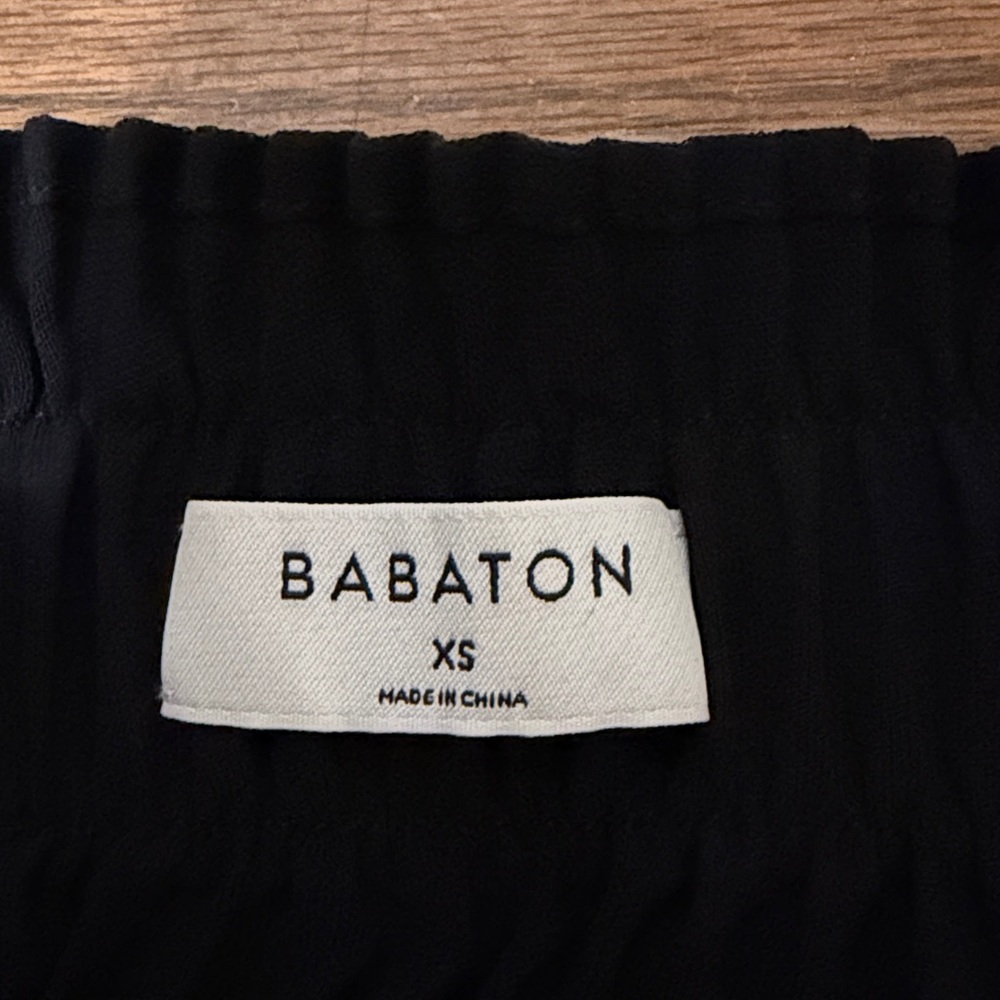 Babaton Black Midi Pleated Black Skirt Size XS - Picture 8 of 12